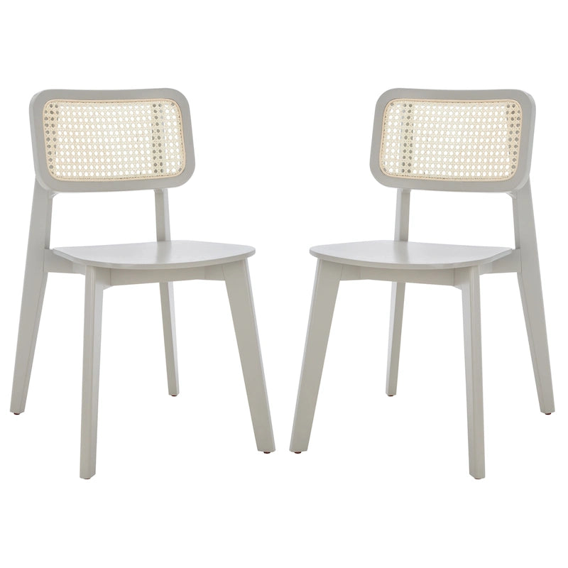 SAFAVIEH Luz Cane Dining Chair - 17 W x 20 D x 32 H - 17Wx20Dx32H