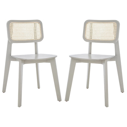 SAFAVIEH Luz Cane Dining Chair - 17 W x 20 D x 32 H - 17Wx20Dx32H
