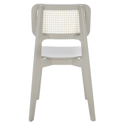 SAFAVIEH Luz Cane Dining Chair - 17 W x 20 D x 32 H - 17Wx20Dx32H