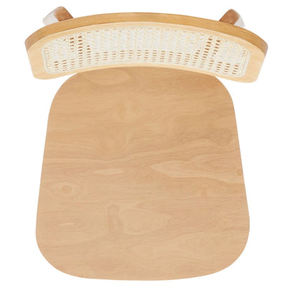 SAFAVIEH Luz Cane Dining Chair - 17 W x 20 D x 32 H - 17Wx20Dx32H