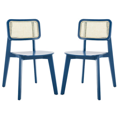 SAFAVIEH Luz Cane Dining Chair - 17 W x 20 D x 32 H - 17Wx20Dx32H