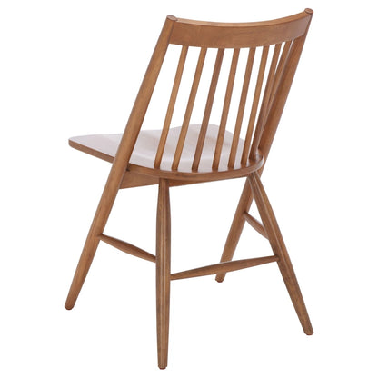 SAFAVIEH Orelia 19 Inch Black Spindle Dining Chair (Set of 2) - 21Wx22Dx34H