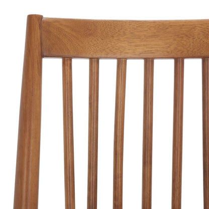 SAFAVIEH Orelia 19 Inch Black Spindle Dining Chair (Set of 2) - 21Wx22Dx34H