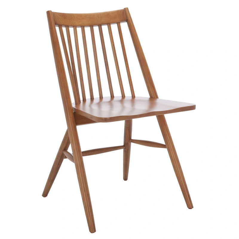 SAFAVIEH Orelia 19 Inch Black Spindle Dining Chair (Set of 2) - 21Wx22Dx34H