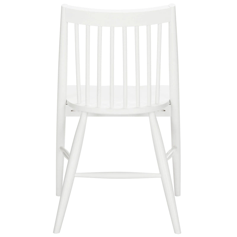 SAFAVIEH Orelia 19 Inch Black Spindle Dining Chair (Set of 2) - 21Wx22Dx34H