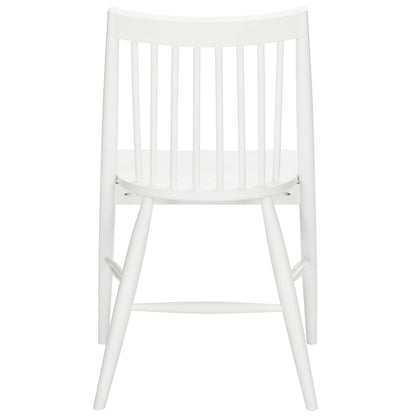 SAFAVIEH Orelia 19 Inch Black Spindle Dining Chair (Set of 2) - 21Wx22Dx34H