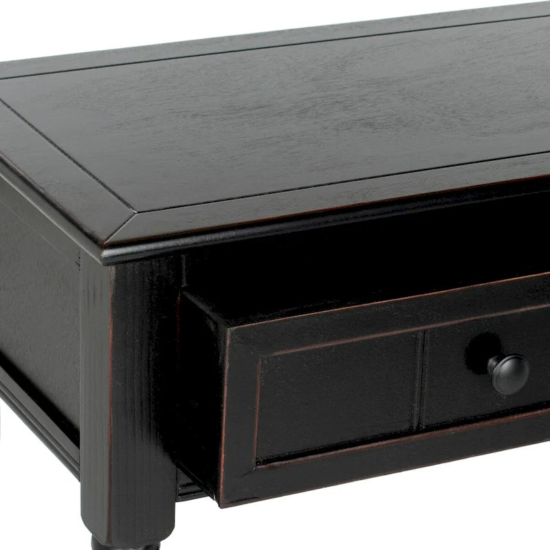 SAFAVIEH Camilla Grey 2-Drawer Console Table - 35.8 x 13.8 x 29.5 - 36Wx14Dx30H