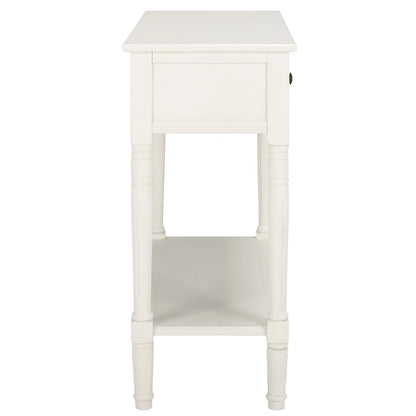 SAFAVIEH Camilla Grey 2-Drawer Console Table - 35.8 x 13.8 x 29.5 - 36Wx14Dx30H