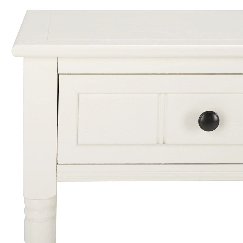 SAFAVIEH Camilla Grey 2-Drawer Console Table - 35.8 x 13.8 x 29.5 - 36Wx14Dx30H