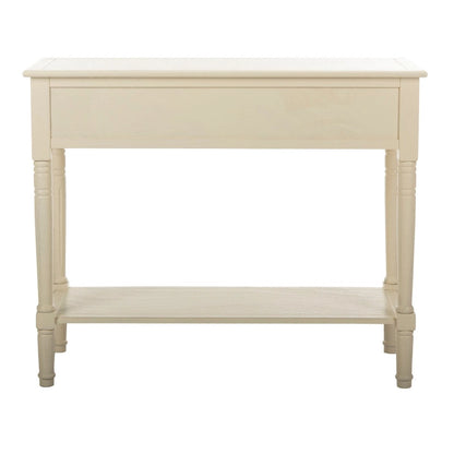 SAFAVIEH Camilla Grey 2-Drawer Console Table - 35.8 x 13.8 x 29.5 - 36Wx14Dx30H