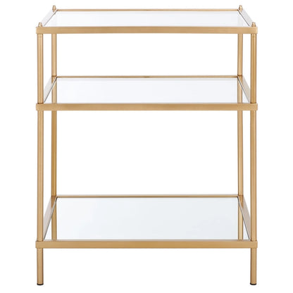 SAFAVIEH Vida 3-Tier Accent Table - 22 W x 18 D x 27 H - 22Wx18Dx27H