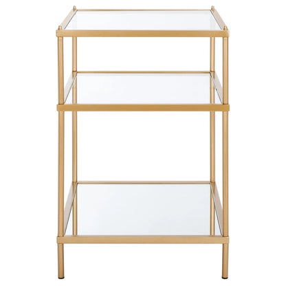 SAFAVIEH Vida 3-Tier Accent Table - 22 W x 18 D x 27 H - 22Wx18Dx27H