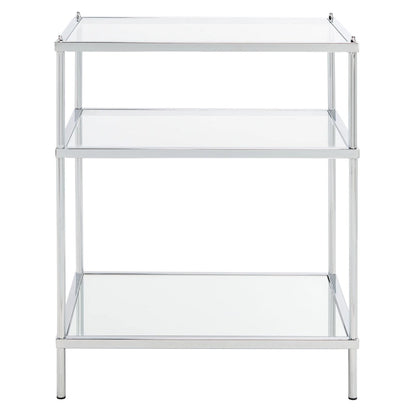 SAFAVIEH Vida 3-Tier Accent Table - 22 W x 18 D x 27 H - 22Wx18Dx27H