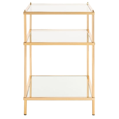 SAFAVIEH Vida 3-Tier Accent Table - 22 W x 18 D x 27 H - 22Wx18Dx27H