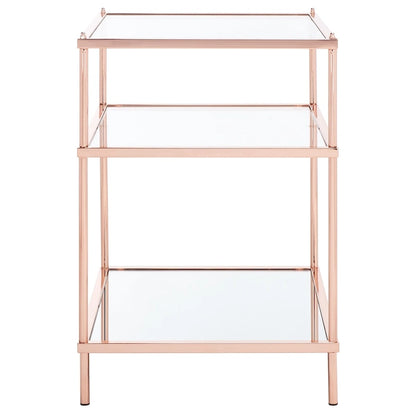 SAFAVIEH Vida 3-Tier Accent Table - 22 W x 18 D x 27 H - 22Wx18Dx27H