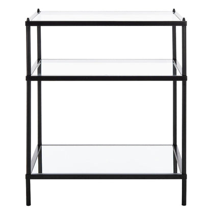 SAFAVIEH Vida 3-Tier Accent Table - 22 W x 18 D x 27 H - 22Wx18Dx27H