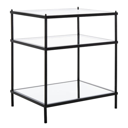 SAFAVIEH Vida 3-Tier Accent Table - 22 W x 18 D x 27 H - 22Wx18Dx27H