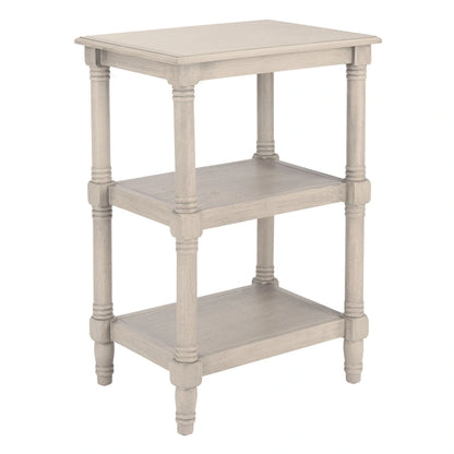 SAFAVIEH Elmira 3-Shelf Accent Table - 19.8 W x 15 L x 30 H - 20Wx15Dx30H