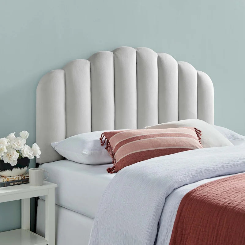 Veronique Twin Performance Velvet Headboard