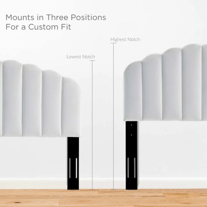 Veronique Twin Performance Velvet Headboard