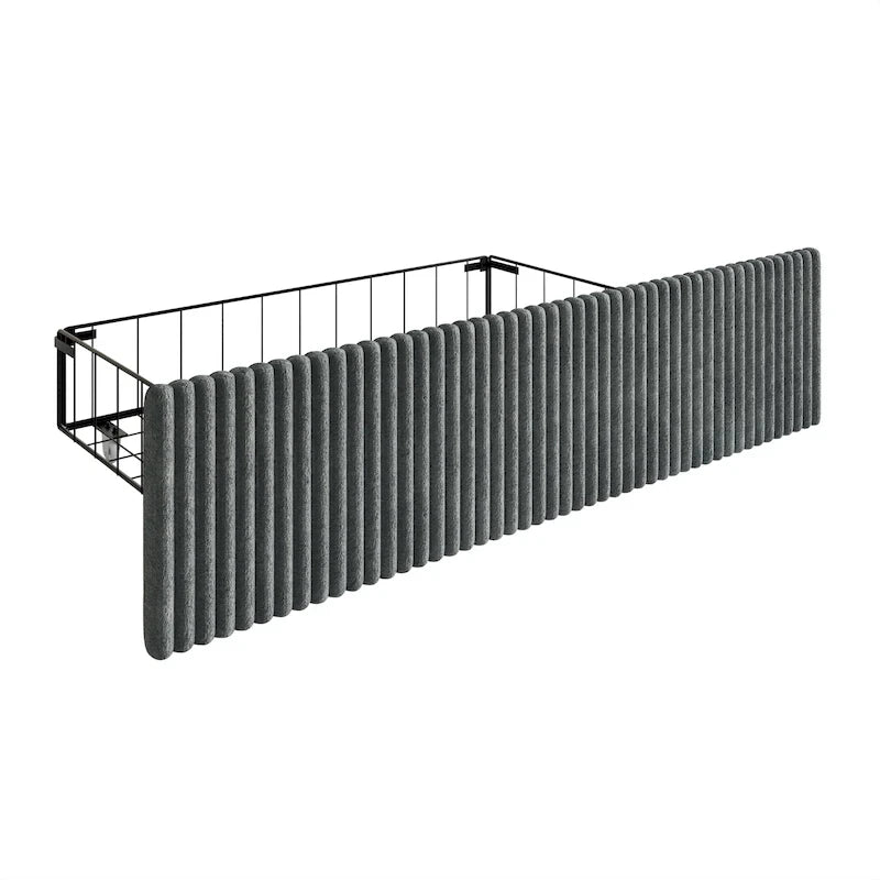 Rochester Full Upholstered Storage Platform Bed