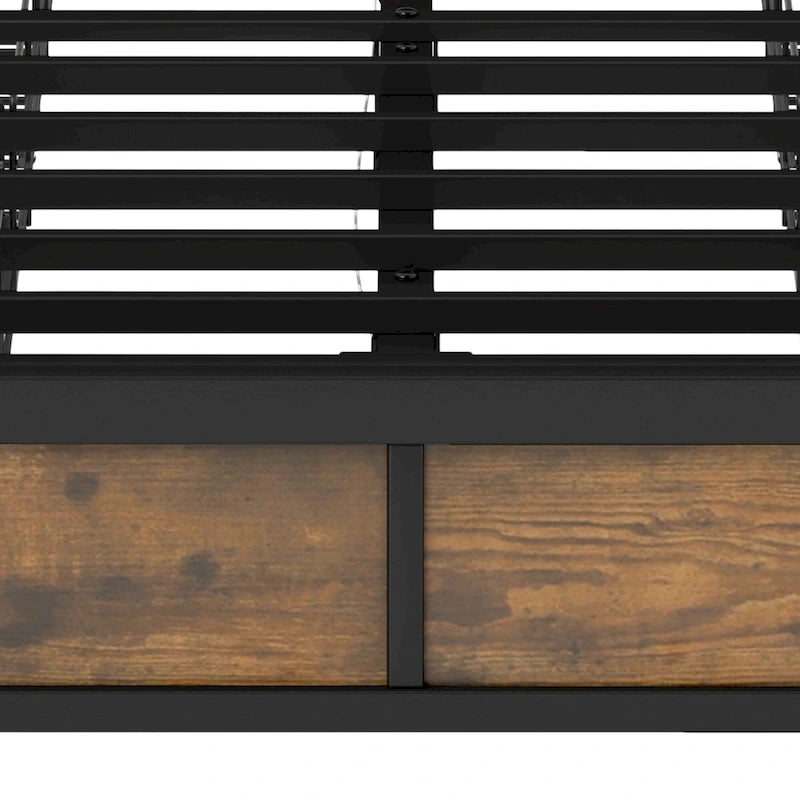 Moasis Queen 4 Storage Drawers Bed Frame with Headboard