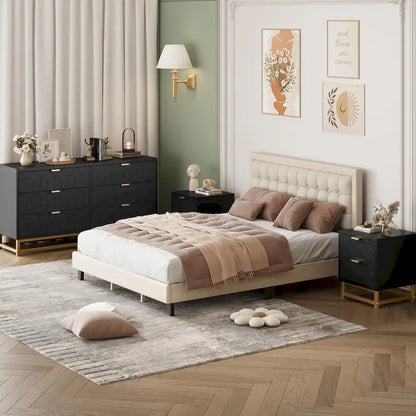 Dresser for Bedroom, 53.5 Large Drawer Dresser Organizer