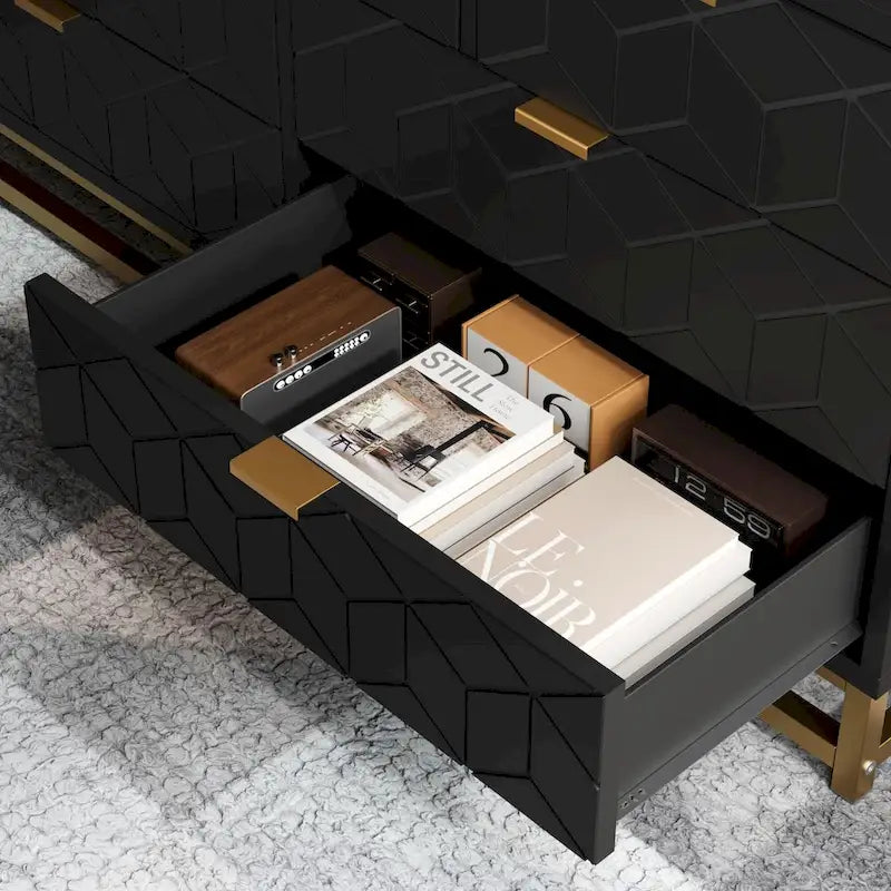 Dresser for Bedroom, 53.5 Large Drawer Dresser Organizer