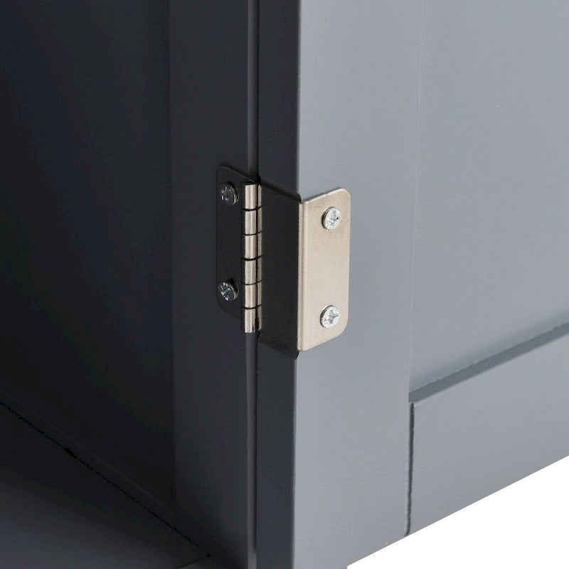 Kitchen Island Cart With Solid Wood Top and Locking Wheels