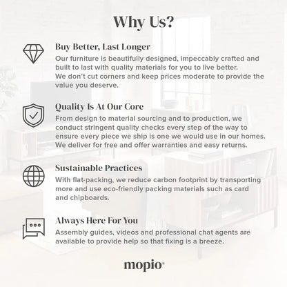 Mopio Brooklyn Storage Cabinet, Modern Farmhouse Entryway Accent Cabinet, Buffet Sideboard, Credenza