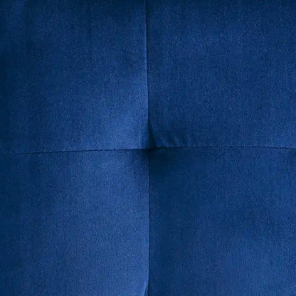 Porch & Den Croeni Velvet Tufted Cube Ottoman