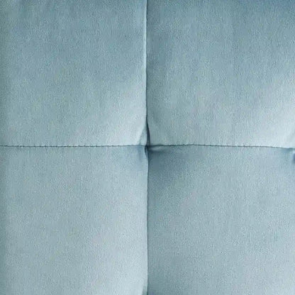 Porch & Den Croeni Velvet Tufted Cube Ottoman