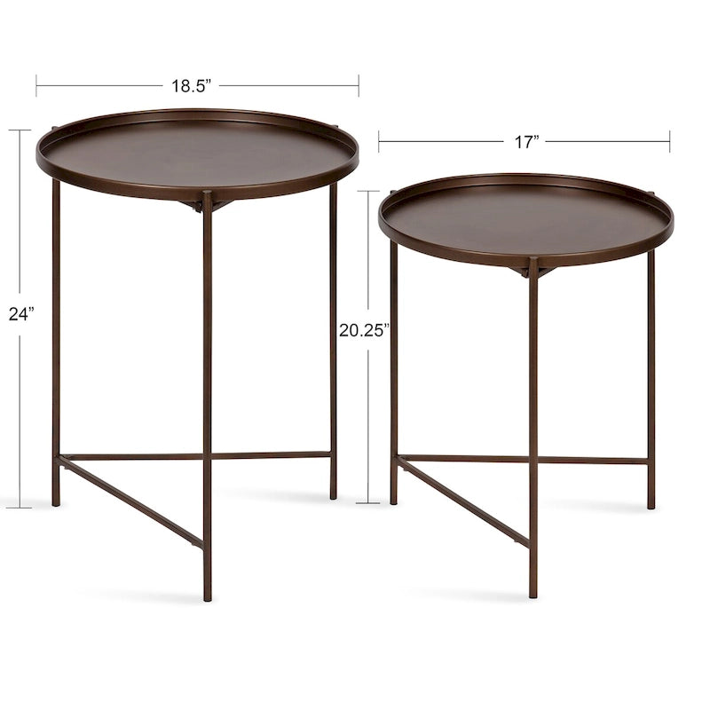 Kate and Laurel Ulani Nesting Tables (Set of 2)