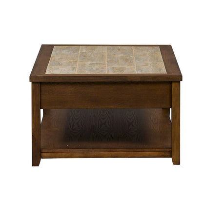 Mesa Valley Tobacco Cocktail Table