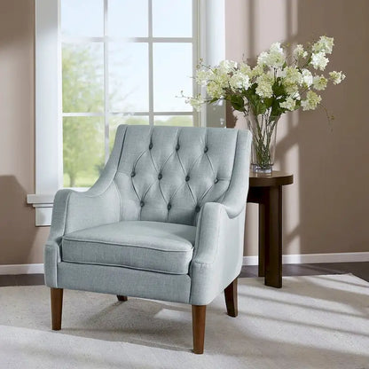 Modern Button Tufted Accent Chair