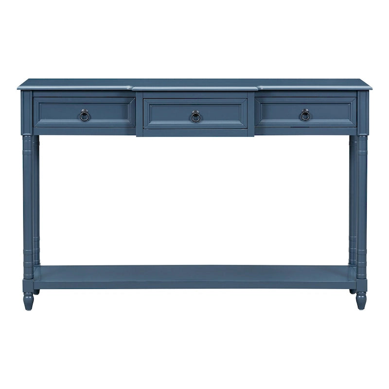 Console Table Sofa Table with Drawers for Entryway