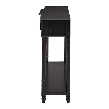 Console Table Sofa Table with Drawers for Entryway