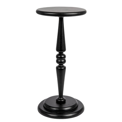 Bishop Pedestal Cocktail Side Table - 12.0L x 12.0W x 25.0H