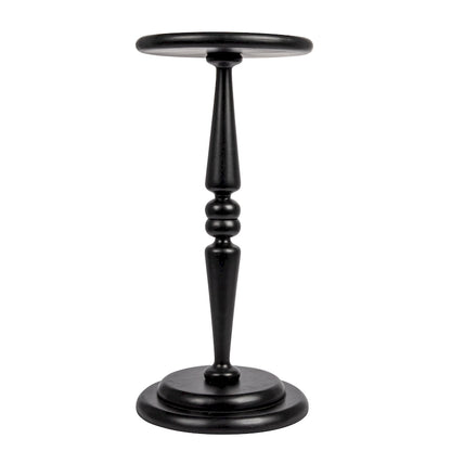 Bishop Pedestal Cocktail Side Table - 12.0L x 12.0W x 25.0H