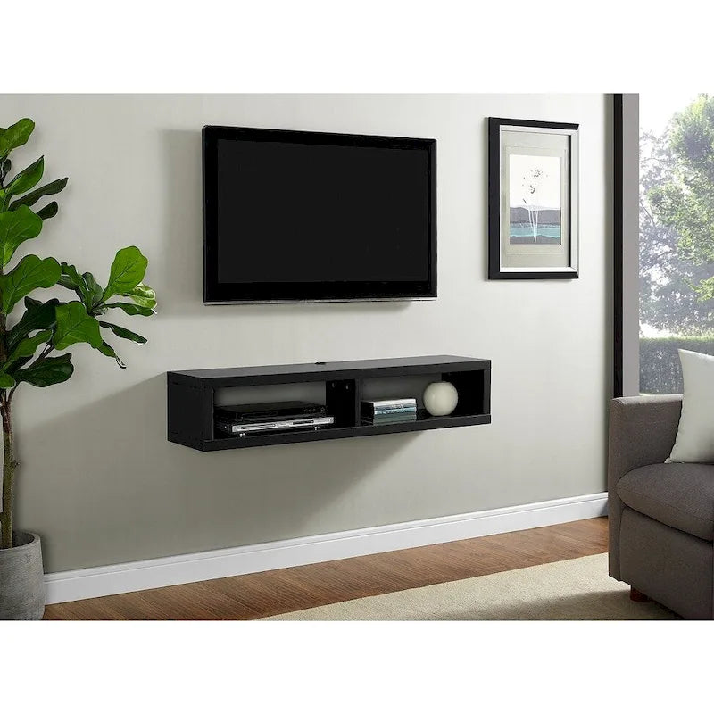 Wall Mounted TV Console Entertainment Center Wall Decor Shelve Storage