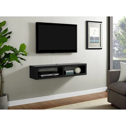 Wall Mounted TV Console Entertainment Center Wall Decor Shelve Storage