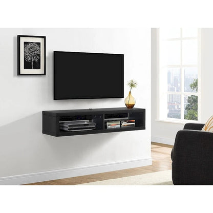 Wall Mounted TV Console Entertainment Center Wall Decor Shelve Storage