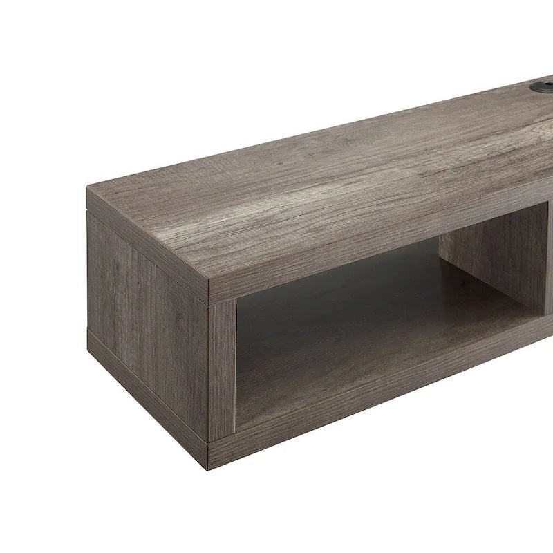 Wall Mounted TV Console Entertainment Center Wall Decor Shelve Storage