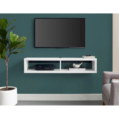 Wall Mounted TV Console Entertainment Center Wall Decor Shelve Storage