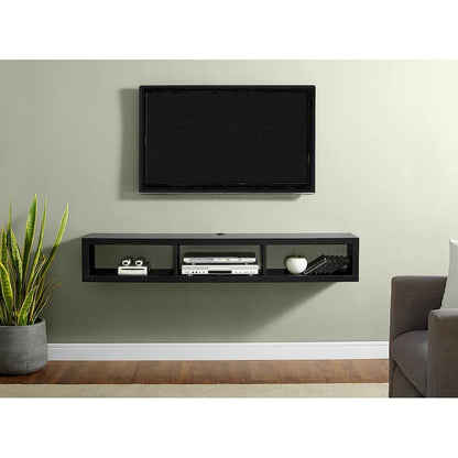 Wall Mounted TV Console Entertainment Center Wall Decor Shelve Storage