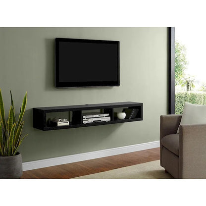 Wall Mounted TV Console Entertainment Center Wall Decor Shelve Storage