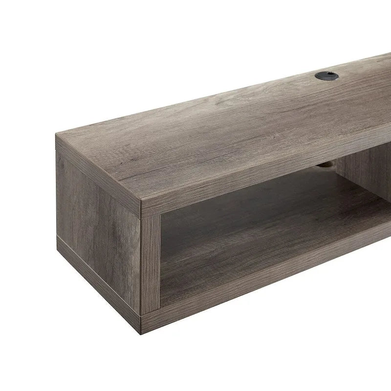 Wall Mounted TV Console Entertainment Center Wall Decor Shelve Storage