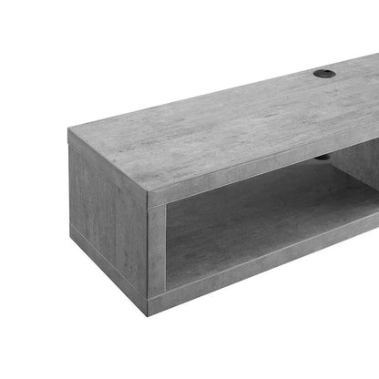 Wall Mounted TV Console Entertainment Center Wall Decor Shelve Storage