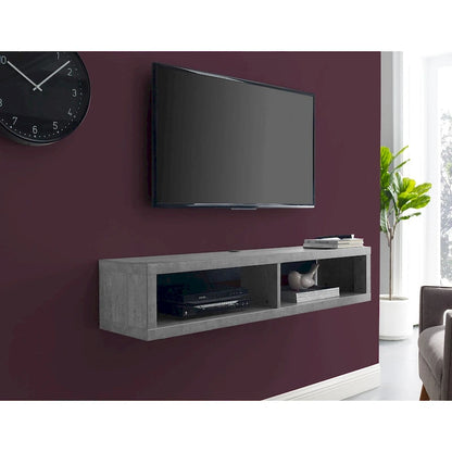 Wall Mounted TV Console Entertainment Center Wall Decor Shelve Storage