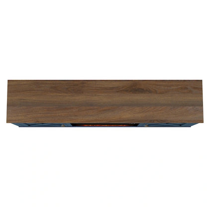 70 Farmhouse TV Stand with Fireplace, Fits up to 75 TV - 70W x 30H x 14.5D